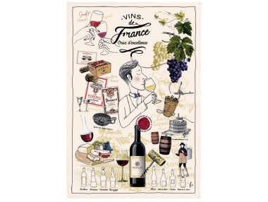 Torchon Imprimé Crus...