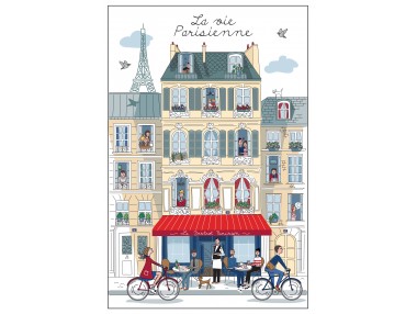 Torchon La vie parisienne...