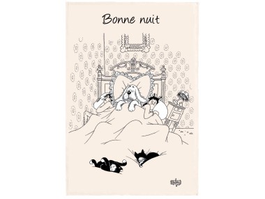 Torchon Dubout Bonne nuit...