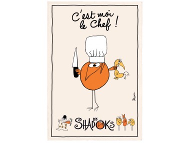 Torchon Shadoks Grand chef...