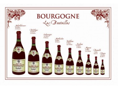 Torchon Bouteille Bourgogne...