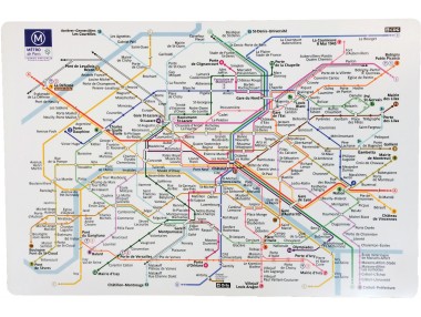 Set de Table Plastique RATP...