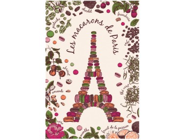 Torchon Macarons de Paris...