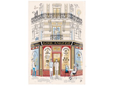 Torchon Façade Boulangerie...