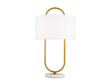 LAMPE PIED MARBRE