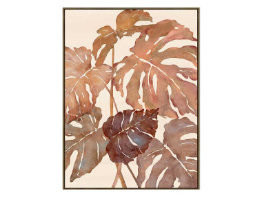 TOILE FEUILLE 90X120