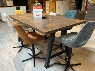 Table plateau bronze