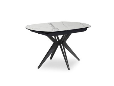 TABLE OVALE CÉRAMIQUE AVEC...