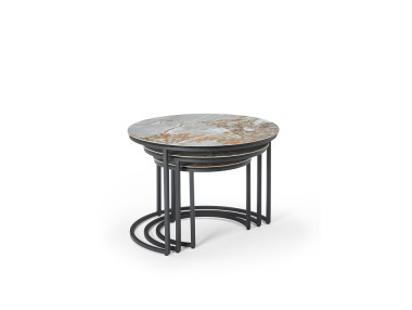 LOT 3 TABLES GIGOGNES RONDES