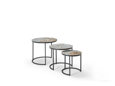 LOT 3 TABLES GIGOGNES RONDES