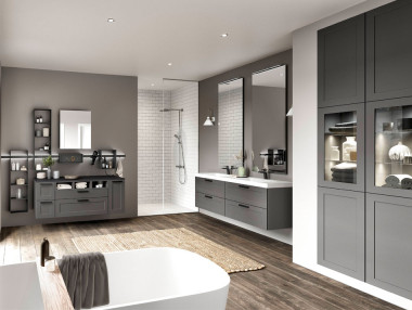 SALLE DE BAIN À CADRE / NORDIC