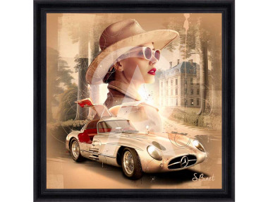 TABLEAU 5023 MERCEDES 300 SLR