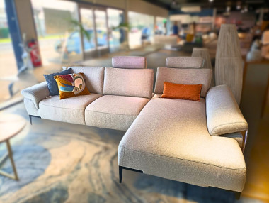 Canapé avec méridienne