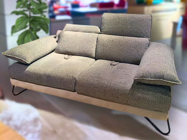 Canapé tissu 2 places