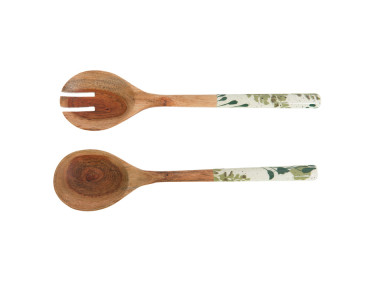 LOT DE 2 COUVERTS À SALADE