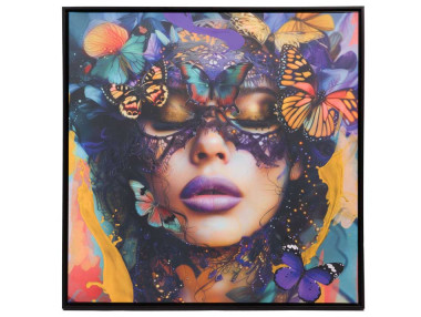 TOILE DENTELLE PAPILLON