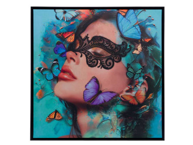 TOILE MASQUE PAPILLON