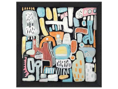 TOILE FORMES GÉOMÉTRIQUES...