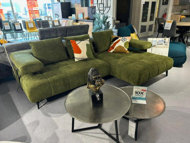 Canapé d'angle droit avec...