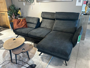 Canapé avec méridienne...