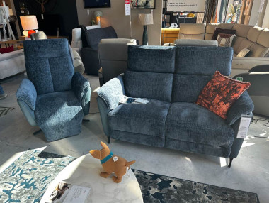 Ensemble canapé et fauteuil