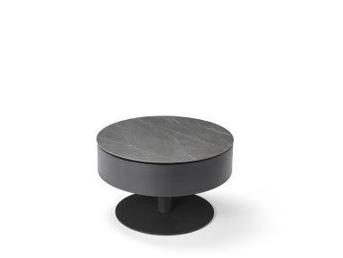 TABLE BASSE RONDE CÉRAMIQUE...