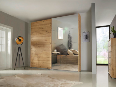 ARMOIRE 2 PORTES COULISSANTES