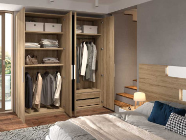 ARMOIRE 4 PORTES / BURANO