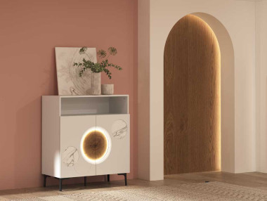 MEUBLE D'ENTRÉE SUR PIEDS