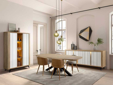 ENFILADE 4 PORTES SUR PIEDS