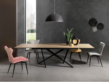 TABLE CÉRAMIQUE AVEC ALLONGES
