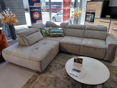 Canapé d'angle avec assise...