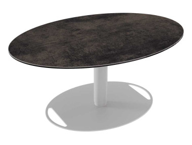 TABLE BASSE OVALE CÉRAMIQUE...