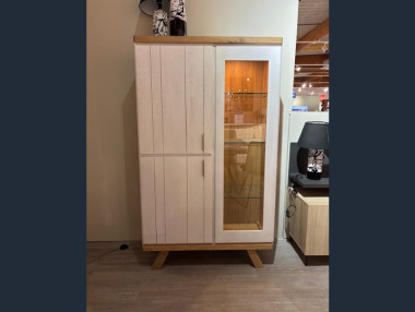 Vitrine 2 portes avec led