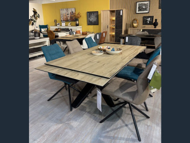 Table céramique avec allonges