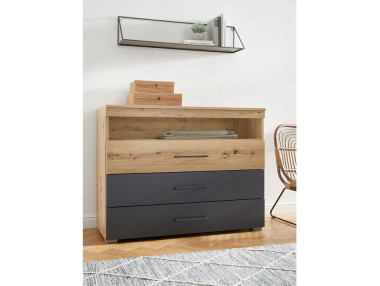 COMMODE 3 TIROIRS AVEC...