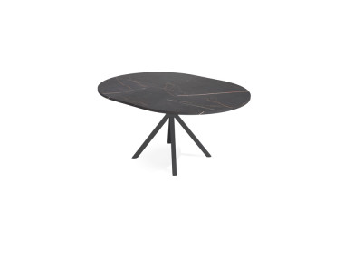 TABLE RONDE AVEC ALLONGE ONYX
