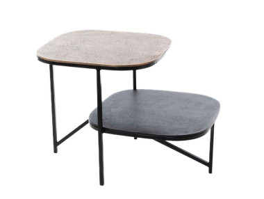 TABLE BASSE 2 PLATEAUX