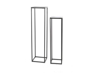 S2 SELLETTES ALU BLACK IRISE