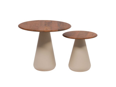 SET DE 2 BOUTS DE CANAPÉ DARI