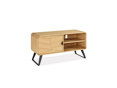 MEUBLE TV PORTE DÉCOR CHEVRON