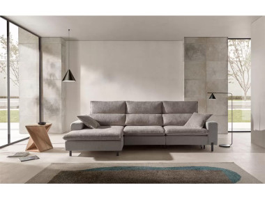 CANAPÉ D'ANGLE TISSU AVEC...