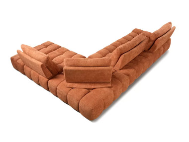 CANAPÉ D'ANGLE AVEC DOSSIER...