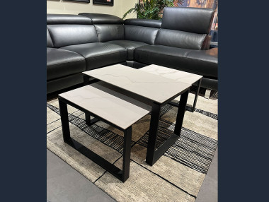 Lot de 2 tables basses...