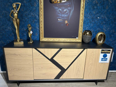 Enfilade 4 portes avec leds