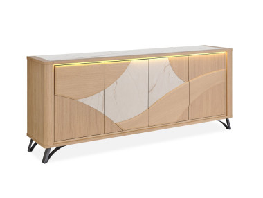 ENFILADE AVEC ÉCLAIRAGE LEDS