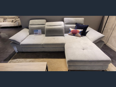Canapé d'angle avec coffre