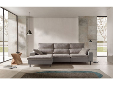 CANAPÉ D'ANGLE TISSU AVEC...