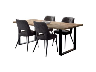 TABLE AVEC PIEDS EN U