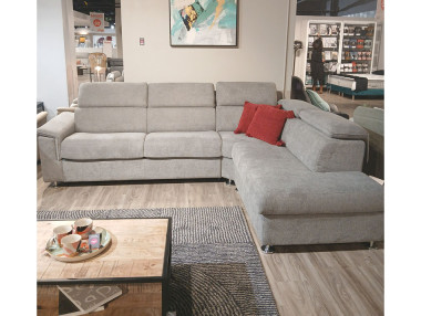 Canapé angle droit convertible